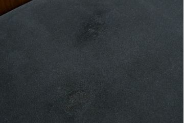 中古　希少な廃番品　アルモニア(Armonia)　ウォールナット材　すっきりとしたデザインのモダンなダイニングチェア4脚セット(椅子、イス、バラ売り可能)(R-083356)