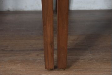 中古　希少な廃番品　アルモニア(Armonia)　ウォールナット材　すっきりとしたデザインのモダンなダイニングチェア4脚セット(椅子、イス、バラ売り可能)(R-083356)