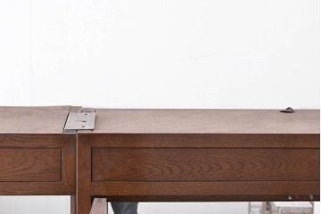 中古　希少な廃番品!!　カリモク家具(karimoku)　domani(ドマーニ)　分解可能なユニット式特大キャビネット(飾り棚、ガラスキャビネット、ガラスケース、ショーケース、コレクションケース、キュリオケース、店舗什器)(R-083359)