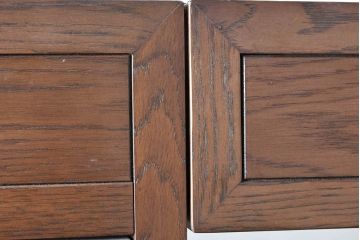 中古　希少な廃番品!!　カリモク家具(karimoku)　domani(ドマーニ)　分解可能なユニット式特大キャビネット(飾り棚、ガラスキャビネット、ガラスケース、ショーケース、コレクションケース、キュリオケース、店舗什器)(R-083359)