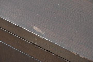 中古　カリモク家具(karimoku)　domani(ドマーニ)　Morganton(モーガントン)　シンプルでエレガントなサイドキャビネット(サイドボード、収納棚、戸棚、テレビ台、テレビボード)(定価約25万円)(R-083360)