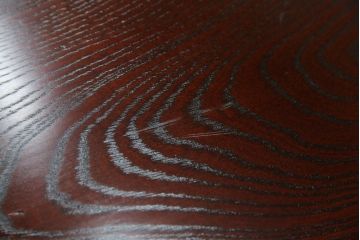 中古　岩谷堂箪笥　動きのある杢目と存在感のある金具が魅力的な衣装箪笥(収納タンス、和箪笥、整理箪笥、引き出し)(R-083365)