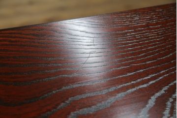 中古　岩谷堂箪笥　動きのある杢目と存在感のある金具が魅力的な衣装箪笥(収納タンス、和箪笥、整理箪笥、引き出し)(R-083365)