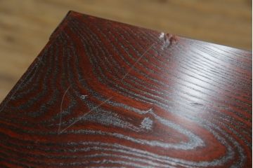中古　岩谷堂箪笥　動きのある杢目と存在感のある金具が魅力的な衣装箪笥(収納タンス、和箪笥、整理箪笥、引き出し)(R-083365)