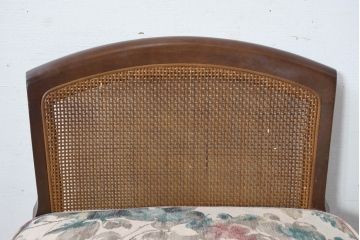 中古　maruni(マルニ木工)　品のある佇まいが魅力的なチェア1脚(ダイニングチェア、椅子、イス、アームレスチェア)(R-083368)