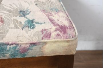 中古　maruni(マルニ木工)　品のある佇まいが魅力的なチェア1脚(ダイニングチェア、椅子、イス、アームレスチェア)(R-083368)