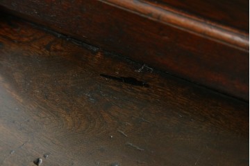 和製アンティーク　ロータイプ　歴史を感じる風合いを大切にしながらも現代のライフスタイルにも活用できる古い栓材のライティングビューロー　(R-083369)