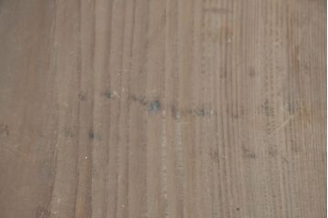 和製アンティーク　激レア　錠前金具　富士山の図　前面栃材　重厚な金具と味のある木目が魅力の時代箪笥ローチェスト(和たんす、衣装タンス、収納箪笥、整理箪笥、引き出し、ローボード、テレビ台、テレビボード)(R-083388)