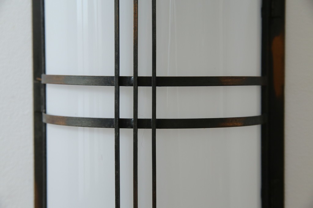 和製アンティーク　上品な和モダンスタイルの照明カバー　(R-083403)