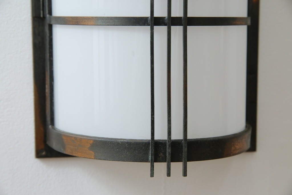 和製アンティーク　上品な和モダンスタイルの照明カバー　(R-083403)