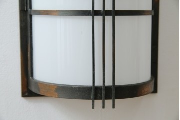 和製アンティーク　上品な和モダンスタイルの照明カバー　(R-083403)