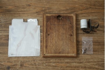 和製アンティーク　上品な和モダンスタイルの照明カバー　(R-083403)