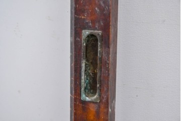 アンティーク建具　昭和初期　素朴な佇まいのガラス窓2枚セット　(R-083416)