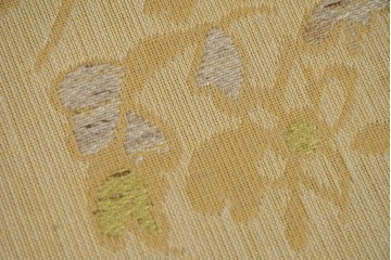 和製アンティーク　大正ロマン　古い洋館で使われていた彫刻入りチェア　(R-083456)