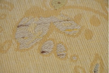 和製アンティーク　大正ロマン　古い洋館で使われていた彫刻入りチェア　(R-083456)