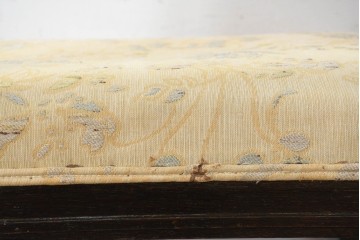 和製アンティーク　大正ロマン　古い洋館で使われていた彫刻入りチェア　(R-083456)