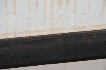 アンティーク建具　明治～大正期　細やかな筬組みが意匠性の高い筬欄間1枚　(R-083465)