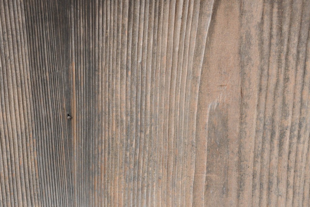 アンティーク建具　裏障子と裏ガラスを組み込んだ格子戸3枚セット　(R-083479)