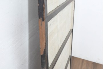 アンティーク建具　奥ゆかしい日本の美を感じさせる格子戸1枚(リペア時障子は張りません)　(R-083481)