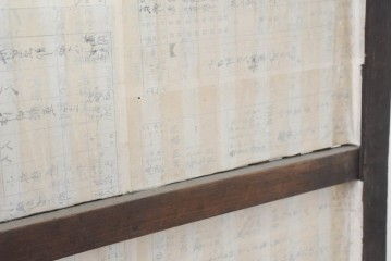 アンティーク建具　奥ゆかしい日本の美を感じさせる格子戸1枚(リペア時障子は張りません)　(R-083481)