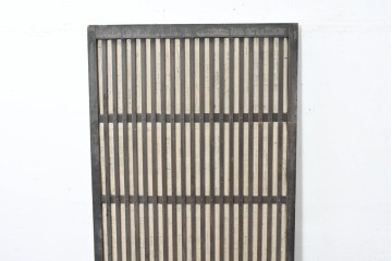 アンティーク建具　奥ゆかしい日本の美を感じさせる格子戸1枚(リペア時障子は張りません)　(R-083481)