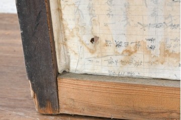 アンティーク建具　奥ゆかしい日本の美を感じさせる格子戸1枚(リペア時障子は張りません)　(R-083481)