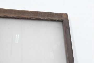 アンティーク建具　味わい深い風合いが懐かしさを感じるガラス戸3枚セット(引き戸)(R-083485)