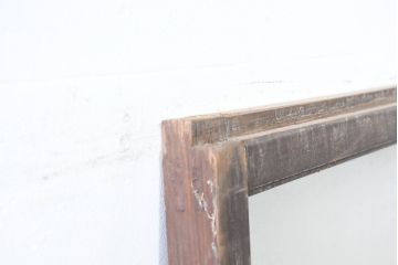アンティーク建具　味わい深い風合いが懐かしさを感じるガラス戸3枚セット(引き戸)(R-083485)