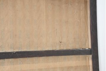アンティーク建具　シンプルでありながらも奥ゆかしい日本の美を感じさせる格子戸1枚(引き戸、障子戸)(リペア時障子は張りません)(R-083489)