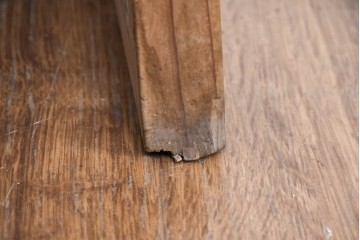 ヴィンテージ建具　昭和中期　涼し気な格子組みの夏戸3枚セット　(R-083495)