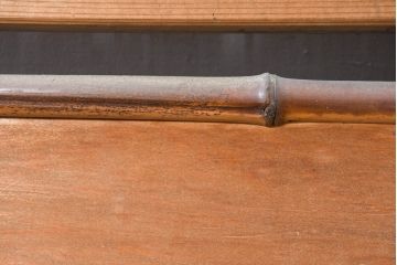 アンティーク建具　風と光を取り入れる伝統の知恵夏戸2枚セット(引き戸、簾戸、簀戸、葭戸、すど、夏障子)(R-083497)