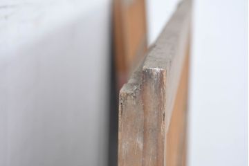 アンティーク建具　風と光を取り入れる伝統の知恵夏戸2枚セット(引き戸、簾戸、簀戸、葭戸、すど、夏障子)(R-083497)