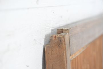 アンティーク建具　涼しげな和の空間を演出する夏戸4枚セット(引き戸、簾戸、簀戸、葭戸、すど、夏障子)(R-083499)