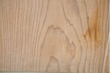 アンティーク建具　時を重ねた風合いが魅力の背の低いガラス扉1枚(ガラス戸、木製扉、ガラス戸)(R-083501)
