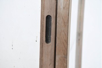 和製ヴィンテージ　ペイント仕上げ限定　レトロな雰囲気あふれるパン屋のガラスケース　(R-083513)