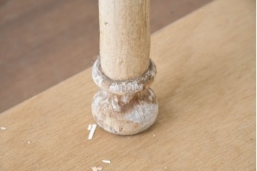 和製ヴィンテージ　カフェ風インテリアが叶う小振りな三面ガラスケビントガラスケース　(R-083514)