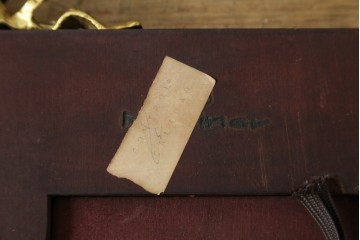 中古　美品　スペイン高級家具　マリネール(MARINER)　圧倒的な存在感!!優雅な空間を演出する装飾壁掛けミラー　(R-083517)
