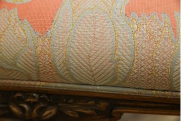 中古　美品!!　最高級モデル　メデア(Medea)　ART-919　アール・ヌーヴォー様式　クラシカルな美しさと繊細な職人技が光るアームチェア　定価約65万円相当　(R-083521)