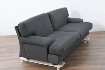 中古　イタリア　Cassina(カッシーナ)　ヴィコ・マジストレッティデザイン　名作「ドネガル(Donegal)」　2.5人掛けソファ(2P、2.5P、3P、2人掛け、3人掛け、アームソファ)(定価約45万円)(R-083524)