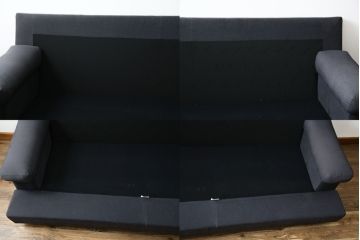 中古　イタリア　Cassina(カッシーナ)　ヴィコ・マジストレッティデザイン　名作「ドネガル(Donegal)」　2.5人掛けソファ(2P、2.5P、3P、2人掛け、3人掛け、アームソファ)(定価約45万円)(R-083524)
