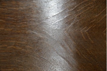 イギリスアンティーク　上手物!!　オーク材　曲線美と風格を兼ね備えたバルボス脚のライティングビューロー　(R-083529)