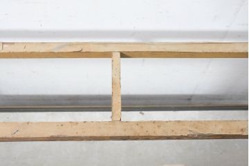 和製アンティーク　昭和レトロ　コレクション映えるすっきり薄型の卓上ガラスケース(ショーケース、Gケース、ディスプレイケース、コレクションケース、飾り棚、陳列棚、店舗什器)(R-083531)