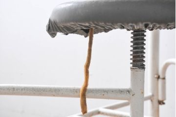 6脚格納スツール付きテーブル(6人掛け、ダイニングテーブル、作業台)(R-083533)