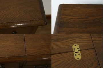 中古　美品　名門家具メーカー 葉山家具　葉山ガーデン　葉山クラシックシリーズ　優美なローズ&リーフ模様の彫刻がクラシック感を高めるドレッシングチェスト　定価約30万円　(R-083536)