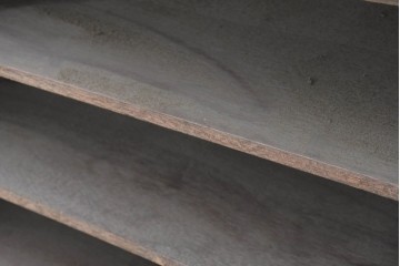 和製ヴィンテージ　古家具　使い込まれた木の味わいたっぷり!　レトロな10段シューズラック　(R-083538)