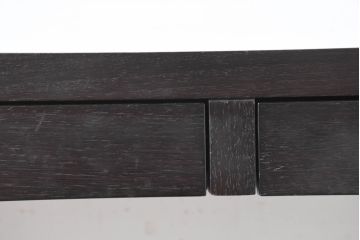 中古　カッシーナ(Cassina)　カトリーヌ・メミ(Catherine Memmi)　高級感漂うモダンなデザインのマンハッタンデスク(机、ワークデスク、コンソールテーブル、作業台)(定価約39万円)(R-083544)