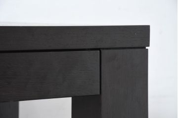 中古　カッシーナ(Cassina)　カトリーヌ・メミ(Catherine Memmi)　高級感漂うモダンなデザインのマンハッタンデスク(机、ワークデスク、コンソールテーブル、作業台)(定価約39万円)(R-083544)