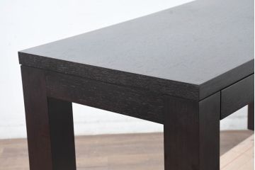 中古　カッシーナ(Cassina)　カトリーヌ・メミ(Catherine Memmi)　高級感漂うモダンなデザインのマンハッタンデスク(机、ワークデスク、コンソールテーブル、作業台)(定価約39万円)(R-083544)