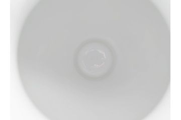 大倉陶園(OKURA、OAC)　ブルーローズ　高さ 約36cm　空間に凛とした気品を添える花瓶(バラ、薔薇、金彩、花器、花生、花入、フラワーベース、白磁、共箱付)(R-083553)