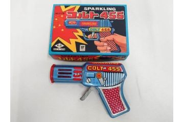 HAWK PISTOL スパークリングコルト455　ピストル　おもちゃ　トイガン　ブリキ銃まとめて26点セット(SUNSTAR、KING、FUJI、No.1、BEST、SPARKLING COLT、玩具)(R-083558)